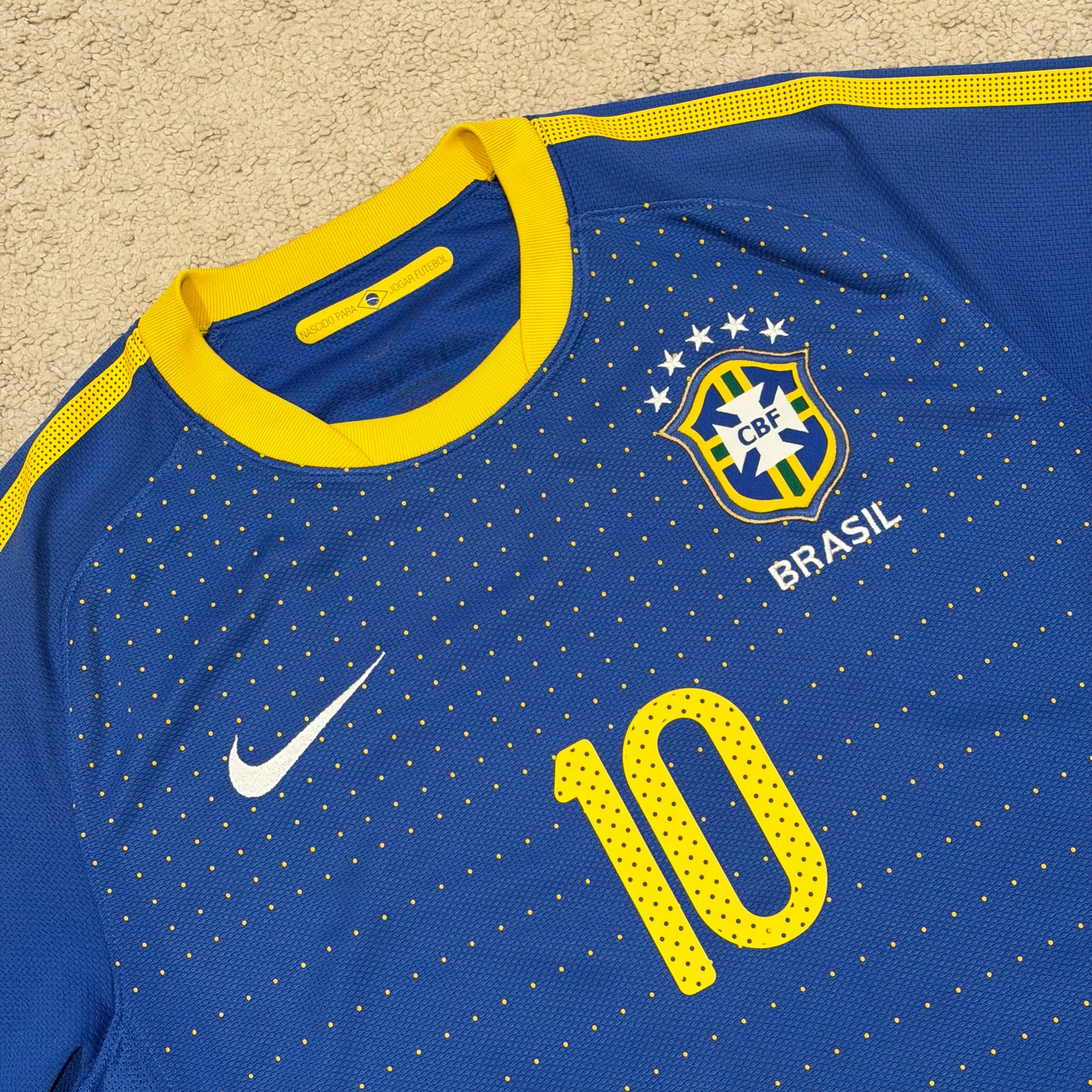 Brazil 2010 World Cup away x Ricardo Kaká #10 (M)