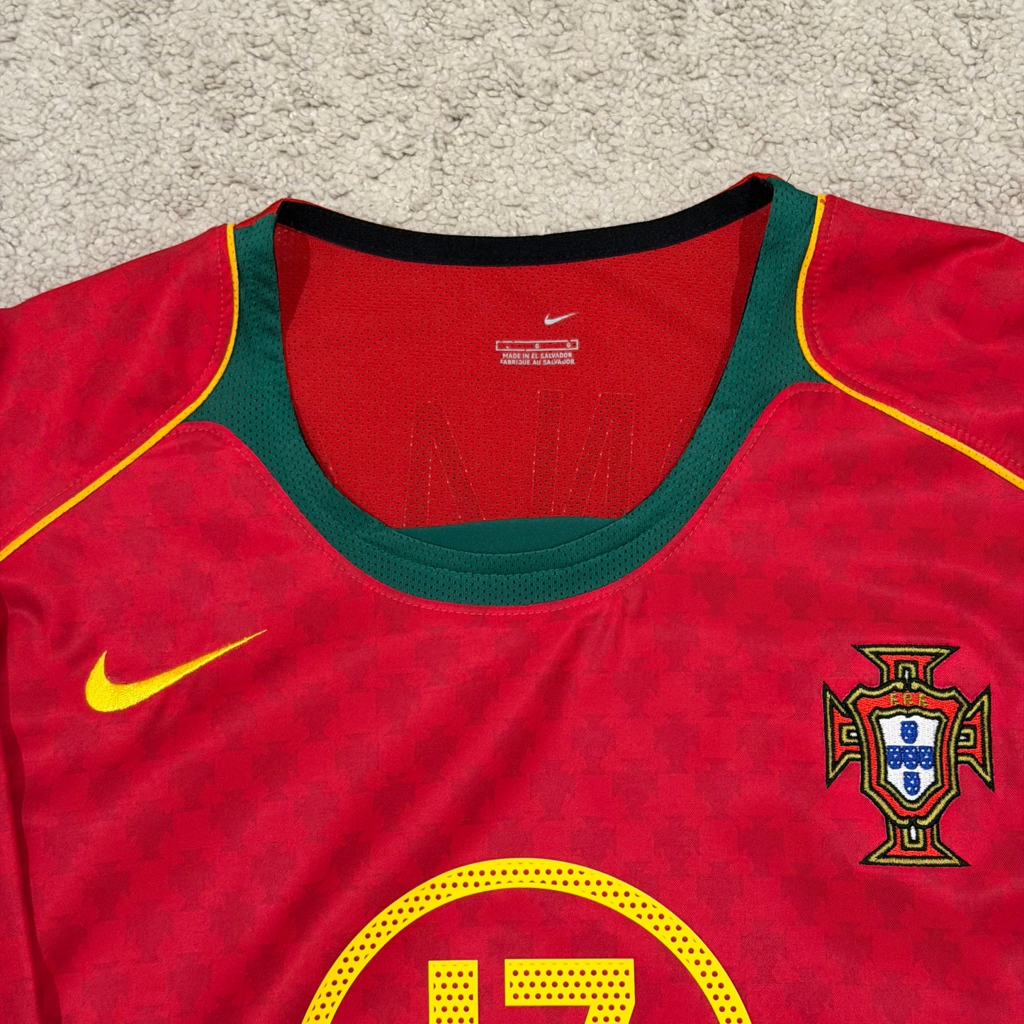 Portugal 2004 EURO home x Cristiano Ronaldo #17 (L)