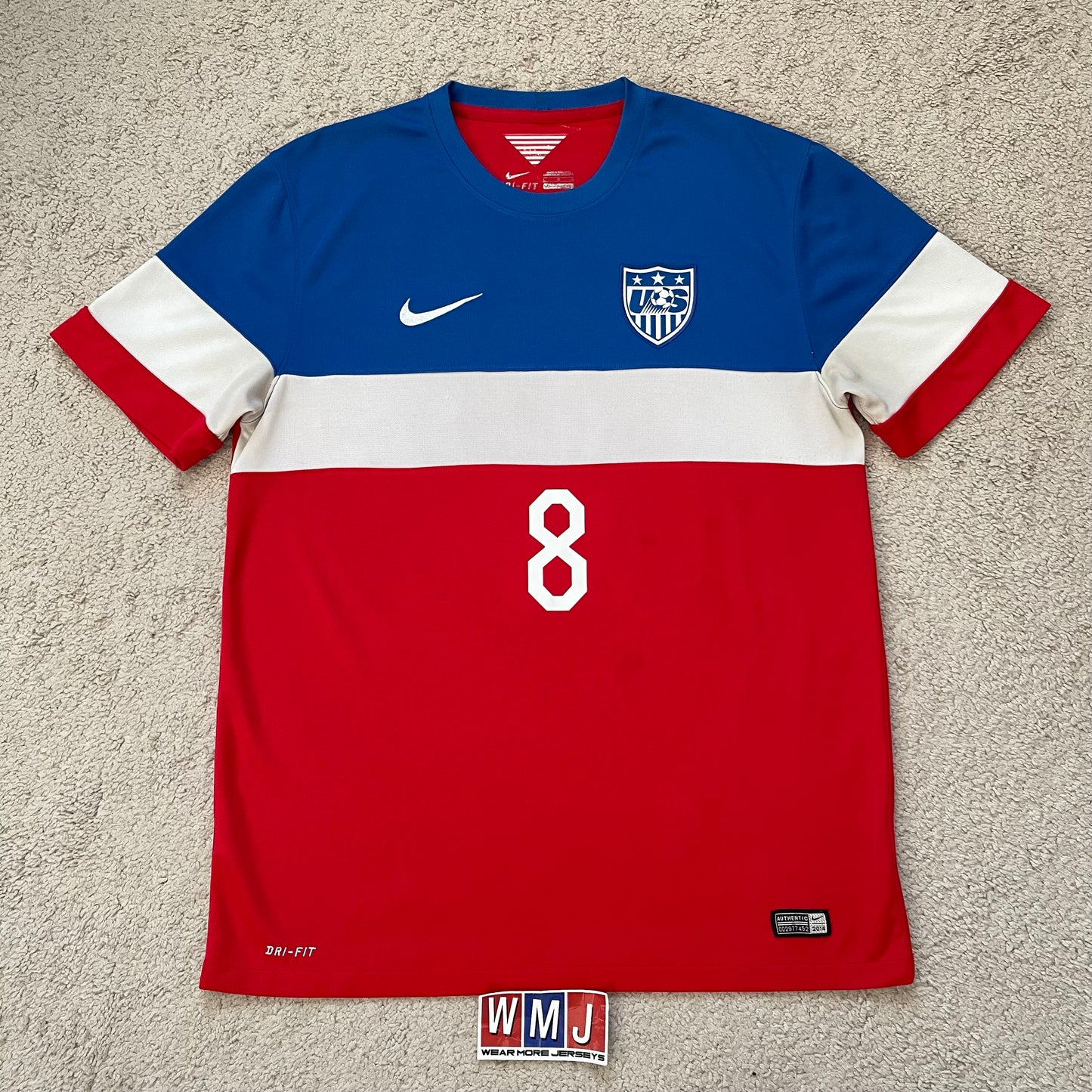 USA 2014 World Cup away x Clint Dempsey #8 (L)
