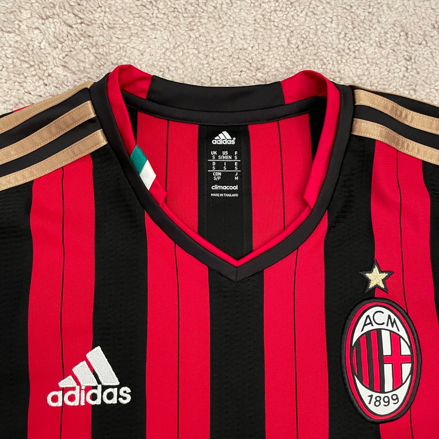 AC Milan 2013/14 home x Ricardo Kaká #22 (S)