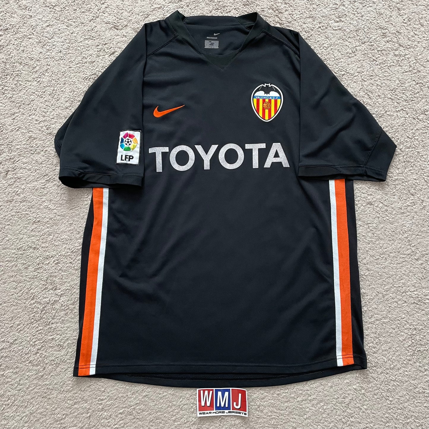 Valencia 2006/07 away x David Villa #7 (L)