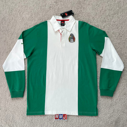 Mexico 2003 Long Sleeves Vintage Polo (L) *BRAND NEW WITH TAGS
