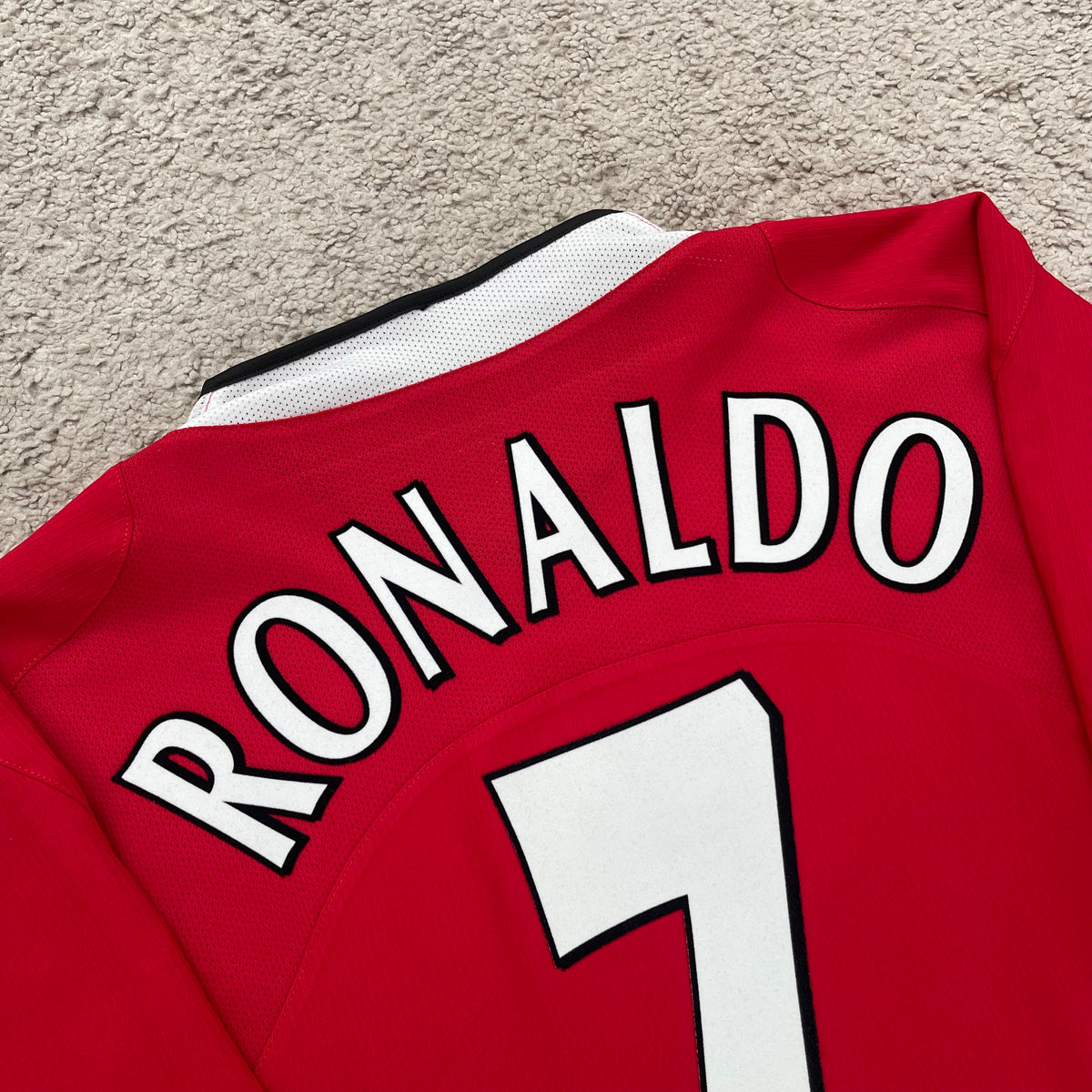 Manchester United 2004/2005/2006 home x Cristiano Ronaldo #7 (L)