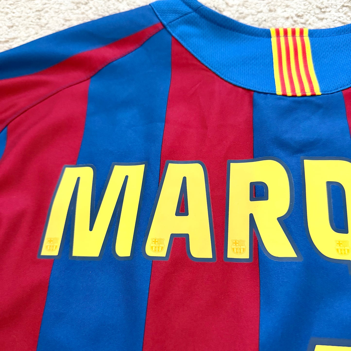 Barcelona 2005/06 home LONG SLEEVES x Rafa Marquez #4 (L)