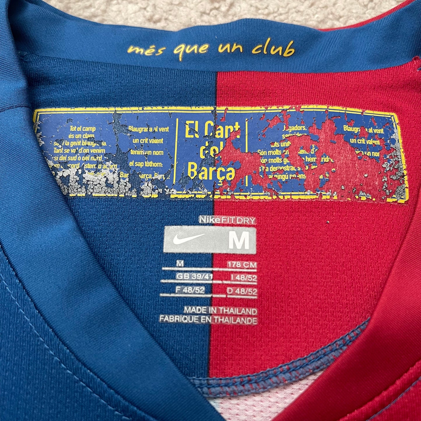 Barcelona 2008/09 home x Messi #10 (M)