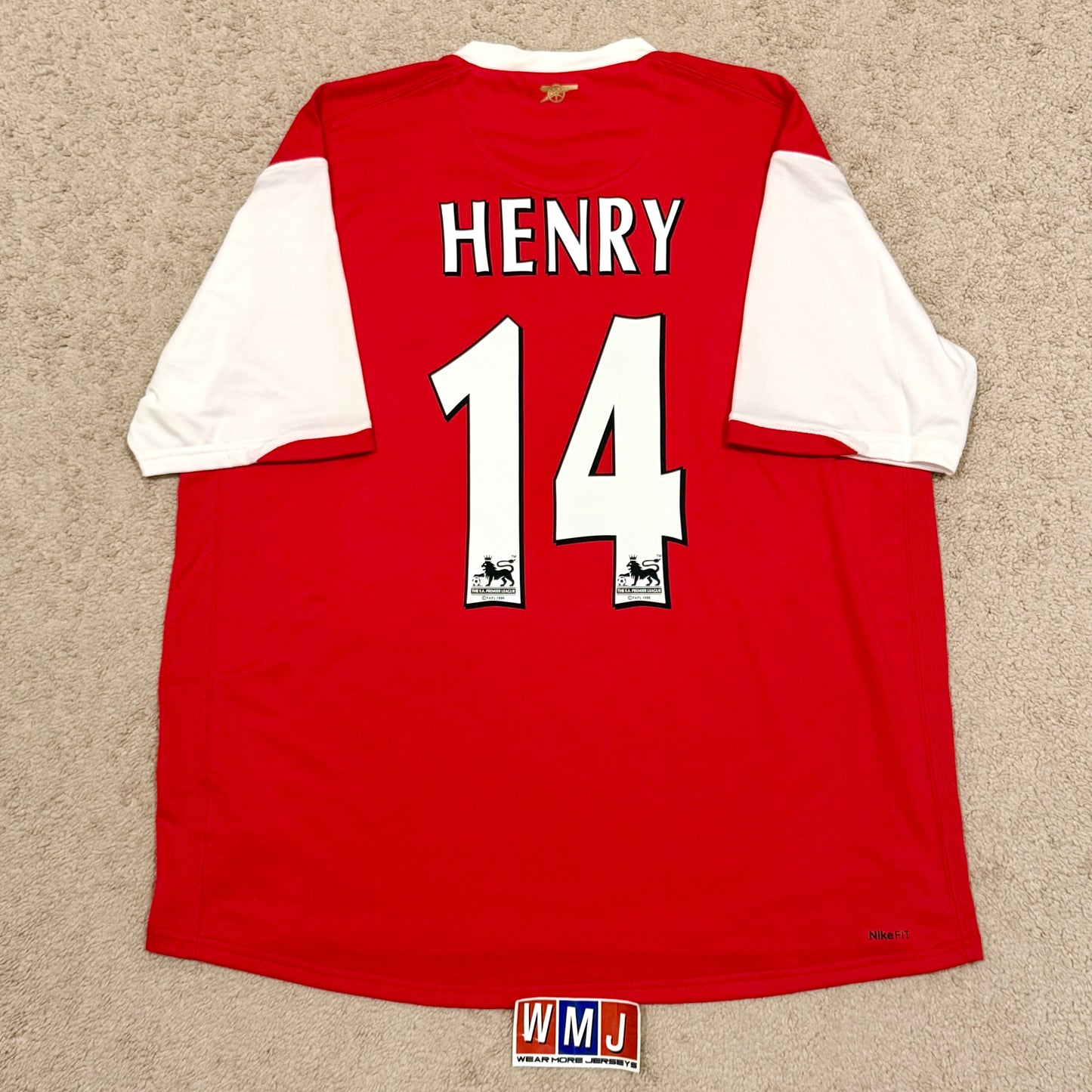 Arsenal 2006/07 home x Thierry Henry #14 (XL)