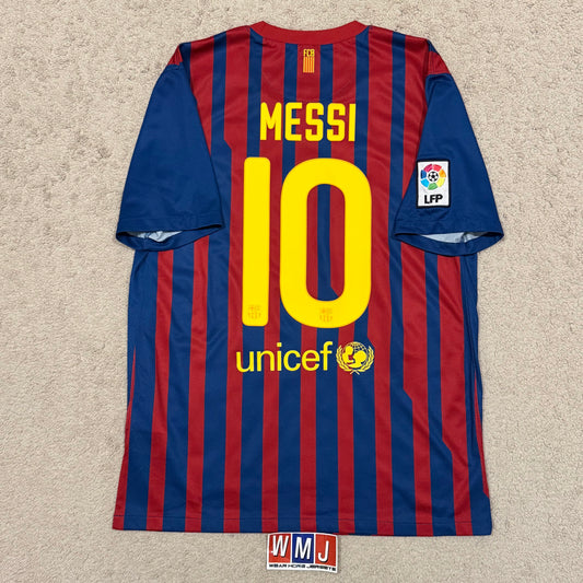 Barcelona 2011/12 home x Messi #10 (M)