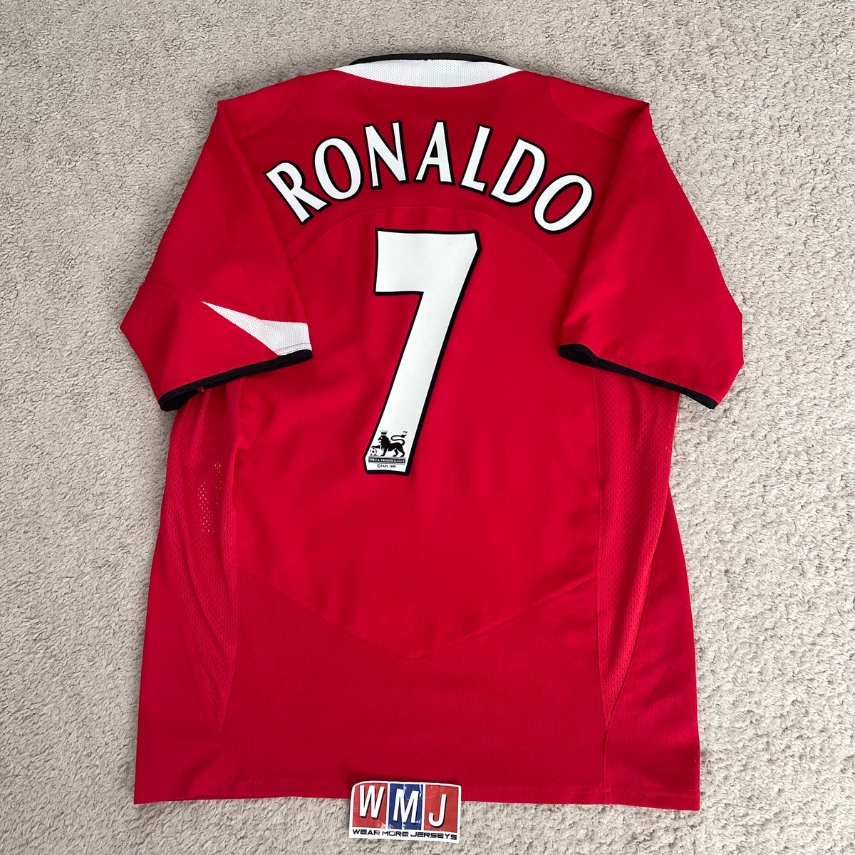 Manchester United 2004/2005/2006 home x Cristiano Ronaldo #7 (M)