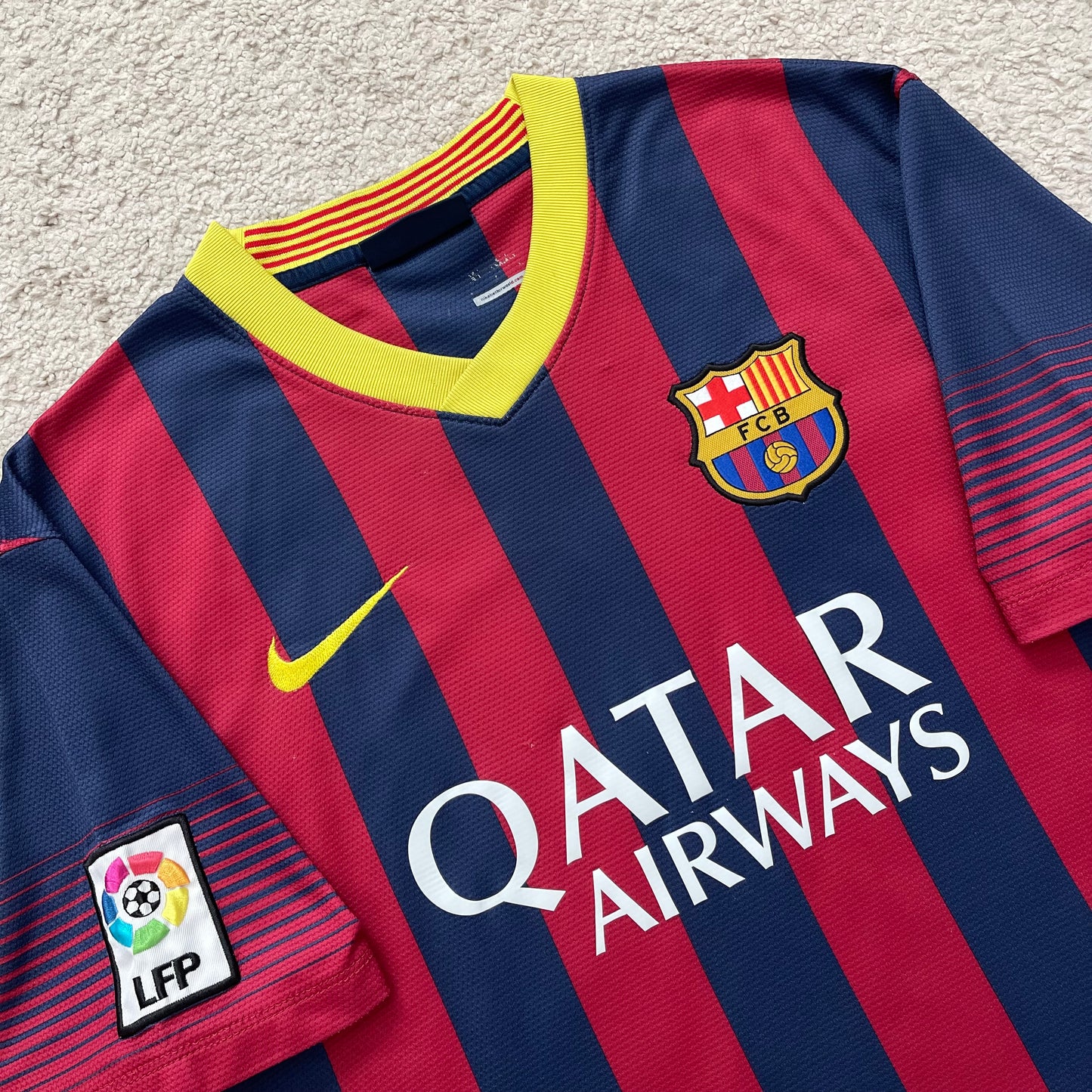 Barcelona 2013/14 home x Messi #10 (M)