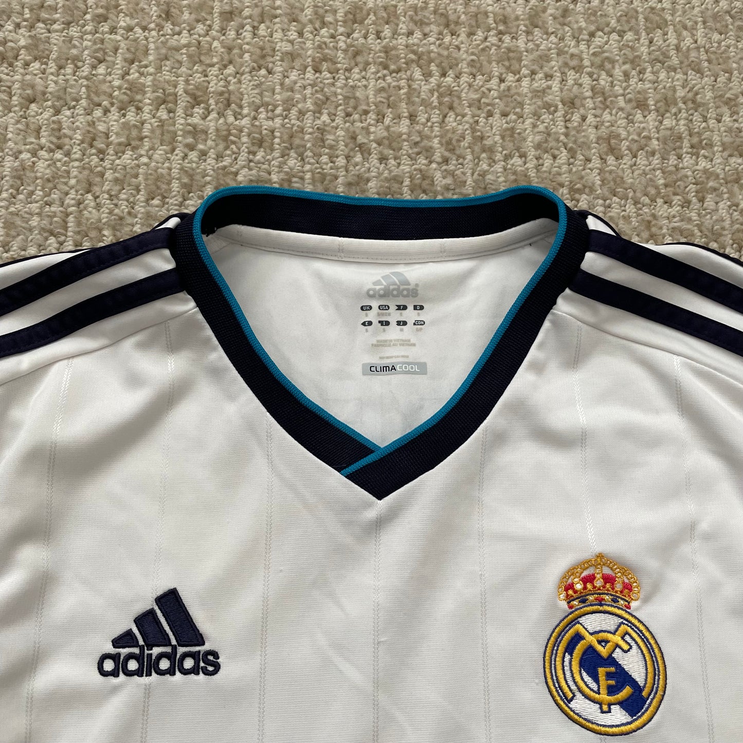 Real Madrid 2012/13 home x Karim Benzema #9 (S)