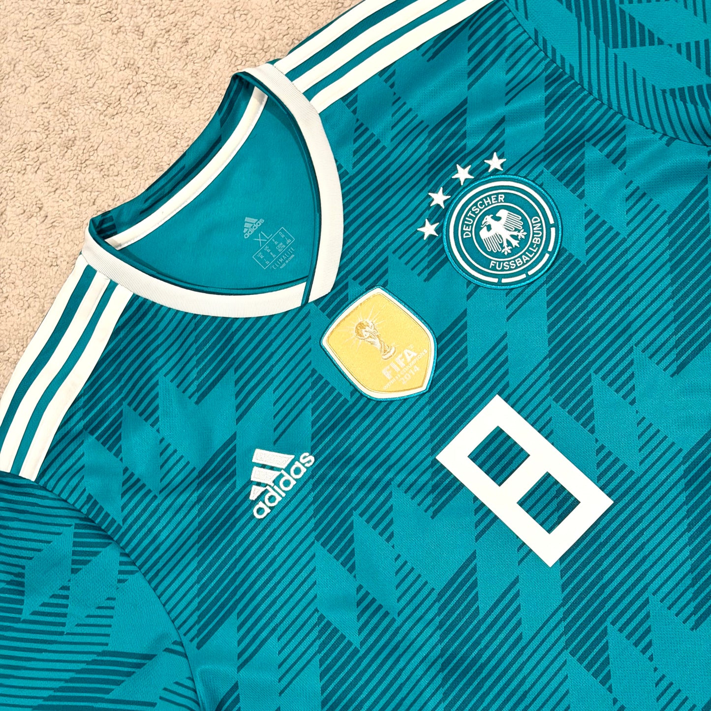 Germany 2018 World Cup away x Toni Kroos #8 (XL)
