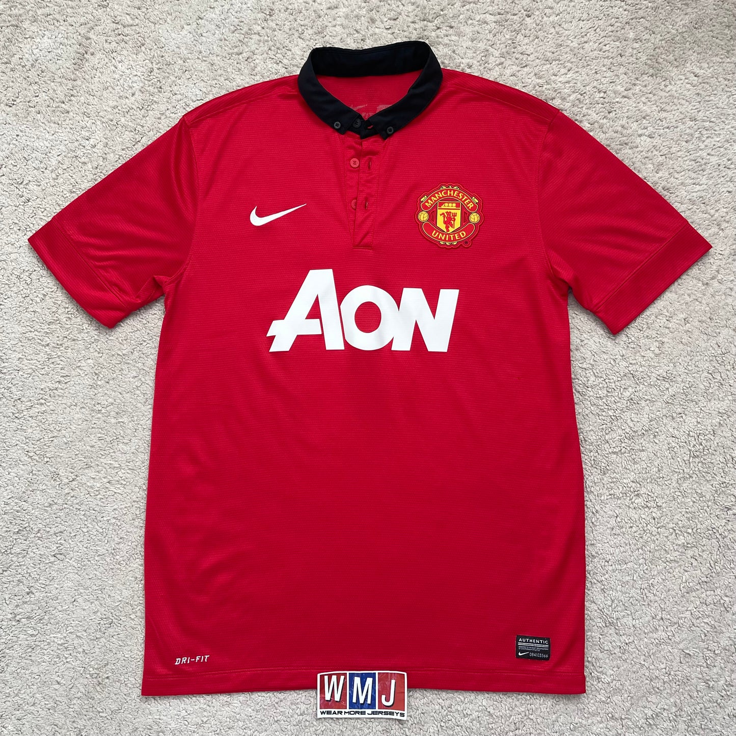 Manchester United 2013/14 home x Chicharito Hernandez #14 (M)