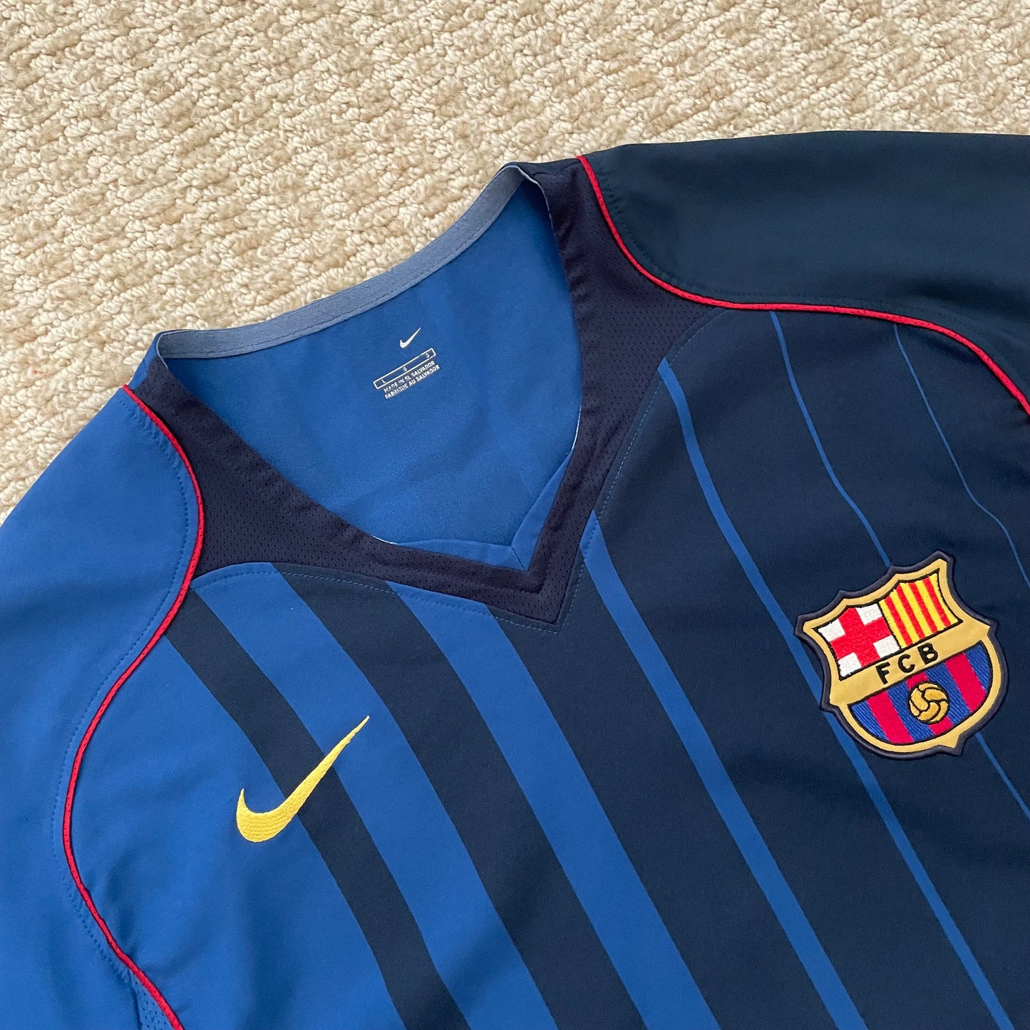 Barcelona 2004/05 away x Messi #30 (L)