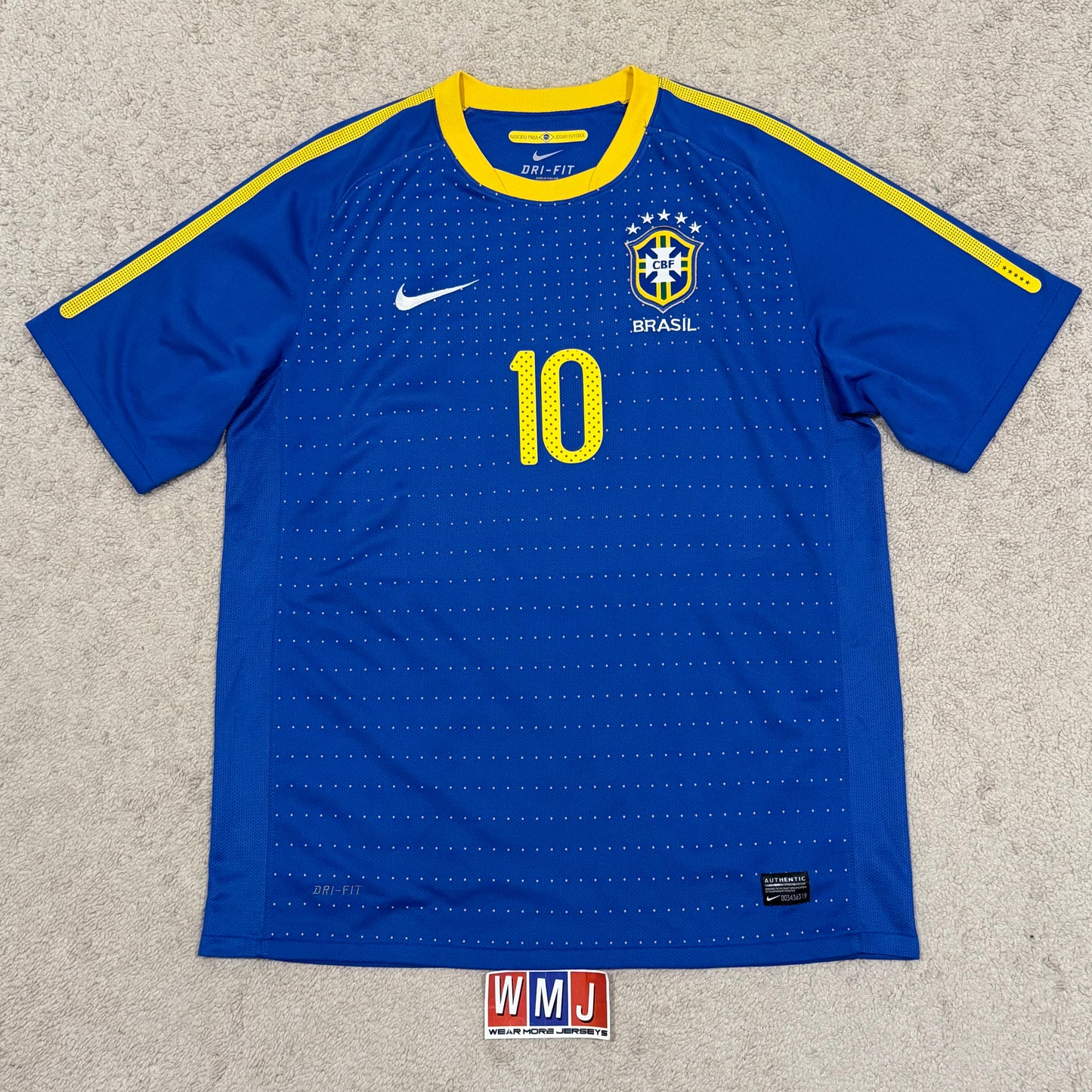Brazil 2010 World Cup away x Ricardo Kaká #10 (L)
