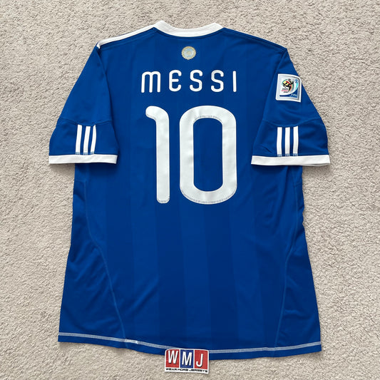 Argentina 2010 World Cup away x Messi #10 (XL)