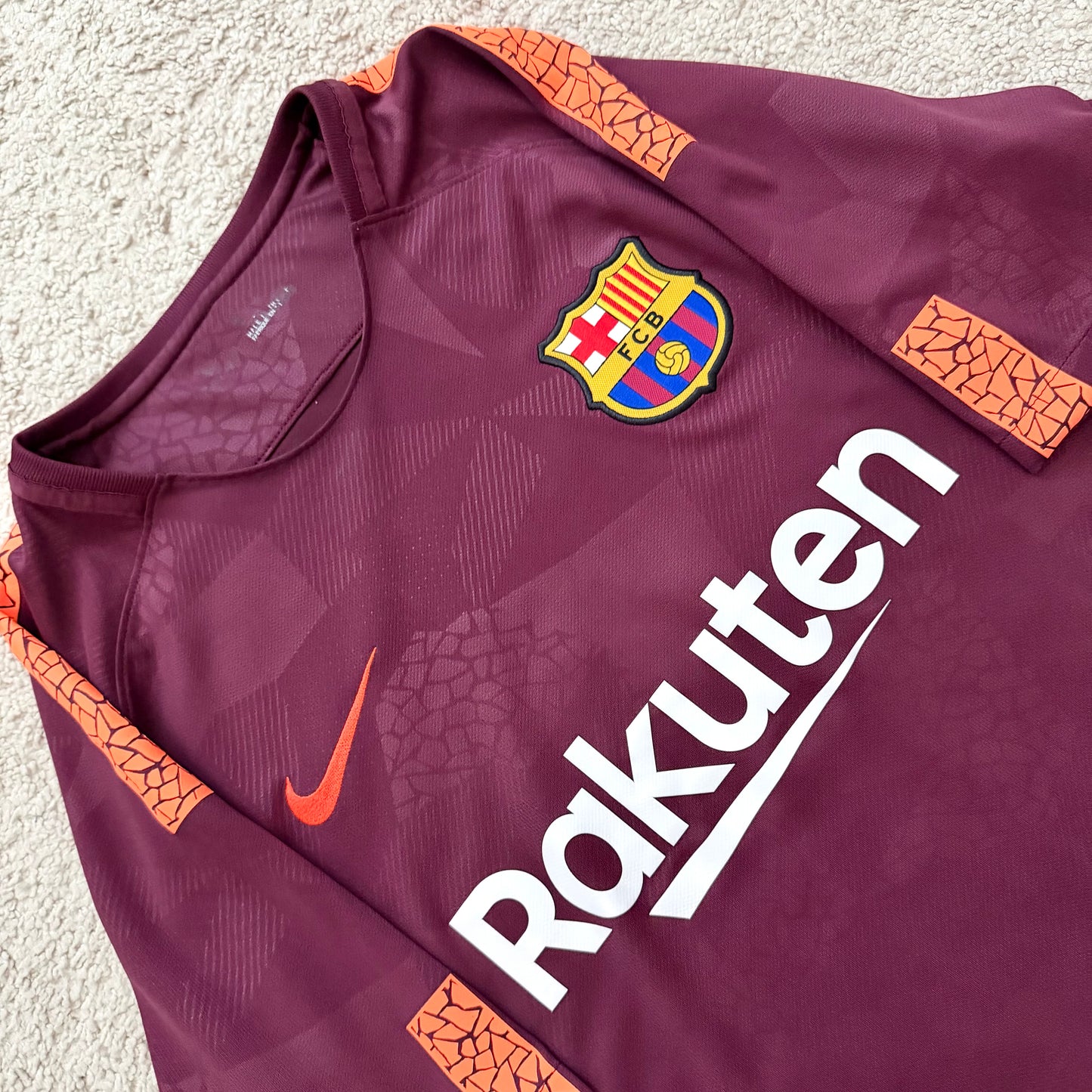 Barcelona 2017/18 third x Messi #10 (M)