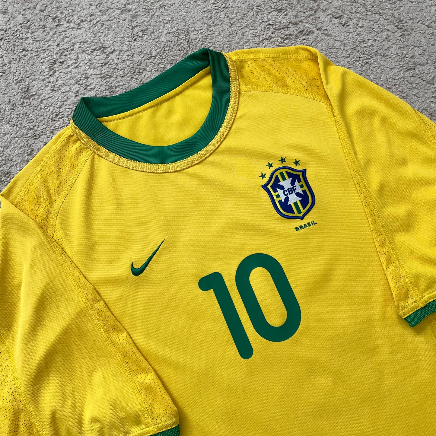 Brazil 2000/02 home x Rivaldo #10 (L)