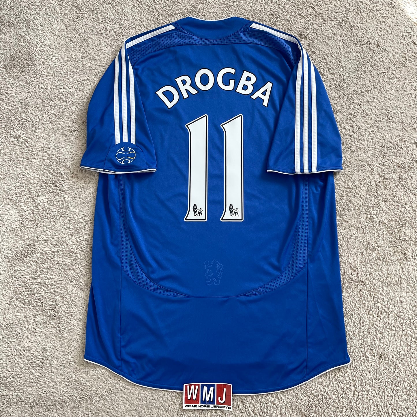 Chelsea 2007/08 home x Didier Drogba #11 (L)