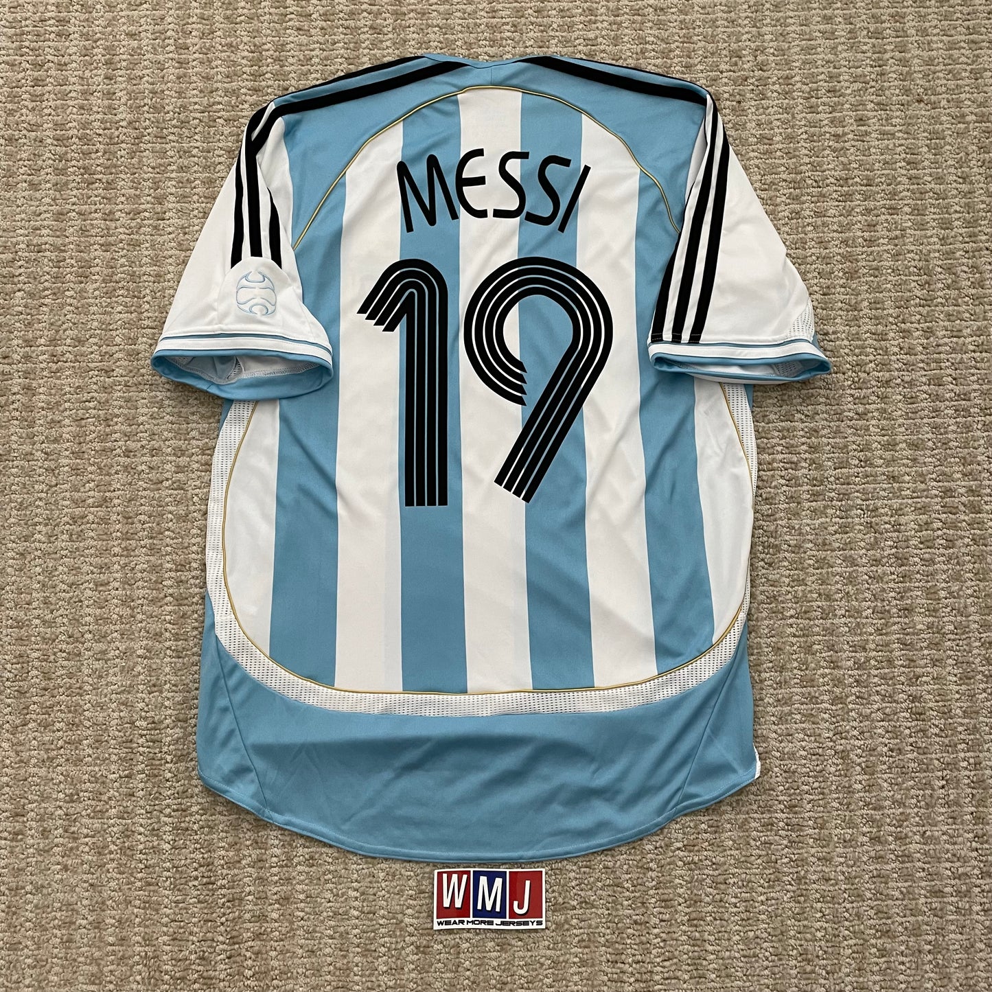 Argentina 2006 World Cup home x Messi #10 (M)