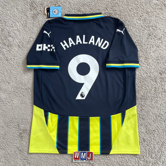 Manchester City 2024/25 away x Erling Haaland #9 (L) *BRAND NEW WITH TAGS
