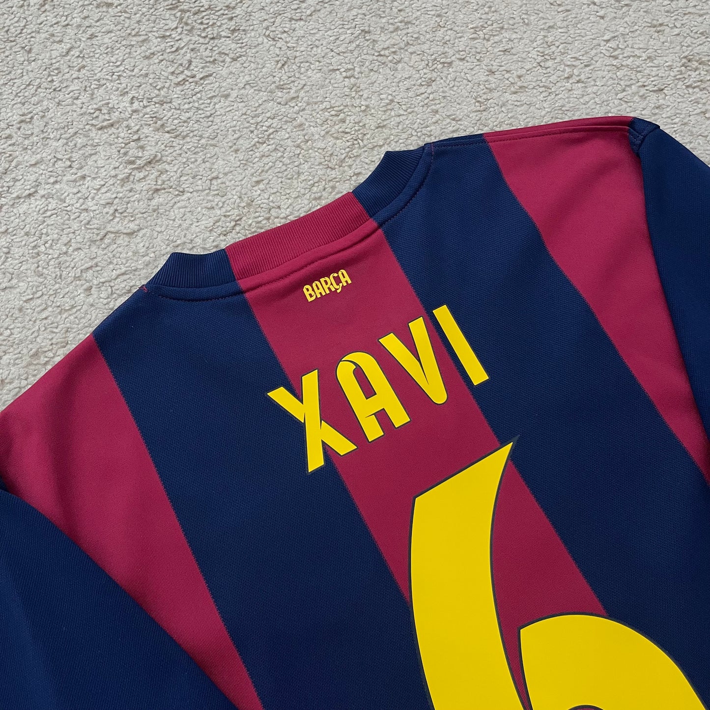 Barcelona 2014/15 home x Xavi FAREWELL EDITION #6 (L)