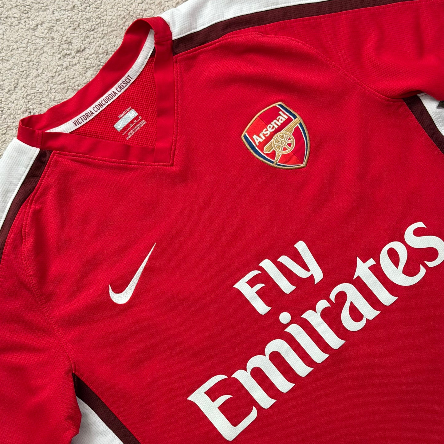Arsenal 2008/2009/2010 home x Carlos Vela #12 (M)