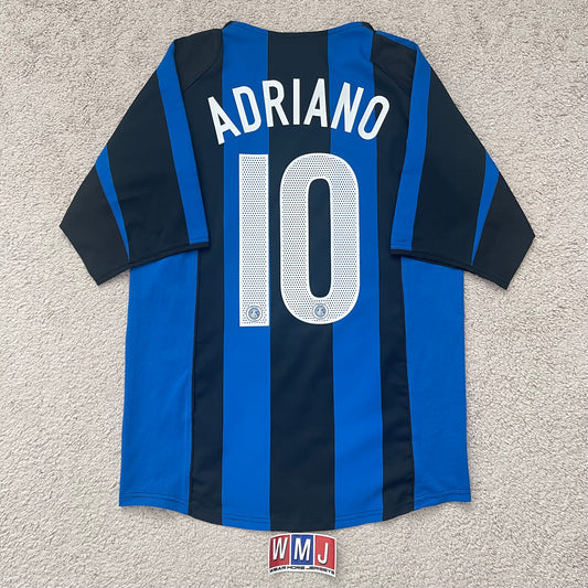 Inter 2004/05 home x Adriano #10 (S)