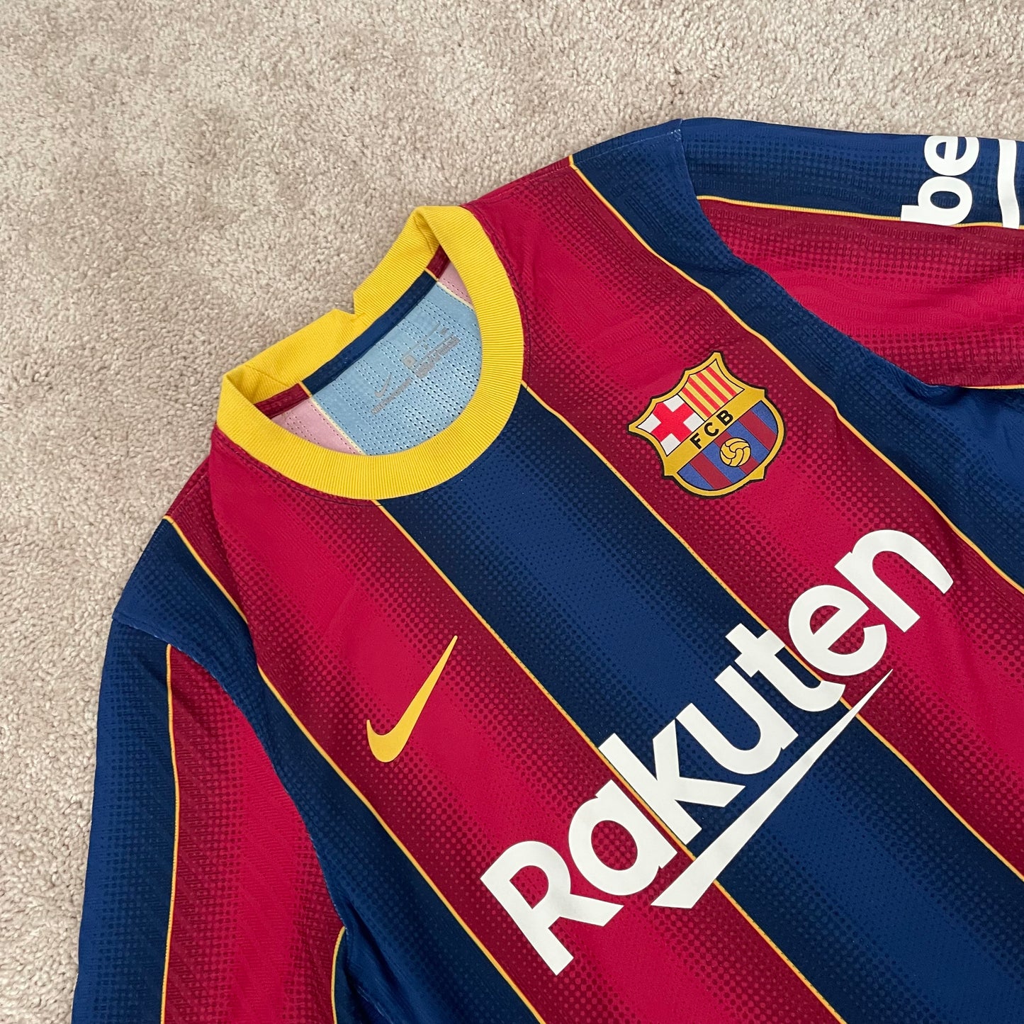 Barcelona 2020/21 home PLAYER VERSION x Messi #10 (S)