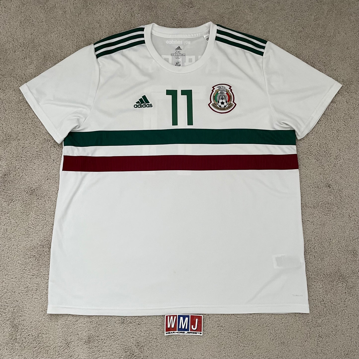 Mexico 2018 World Cup away x Carlos Vela #11 (XXL)