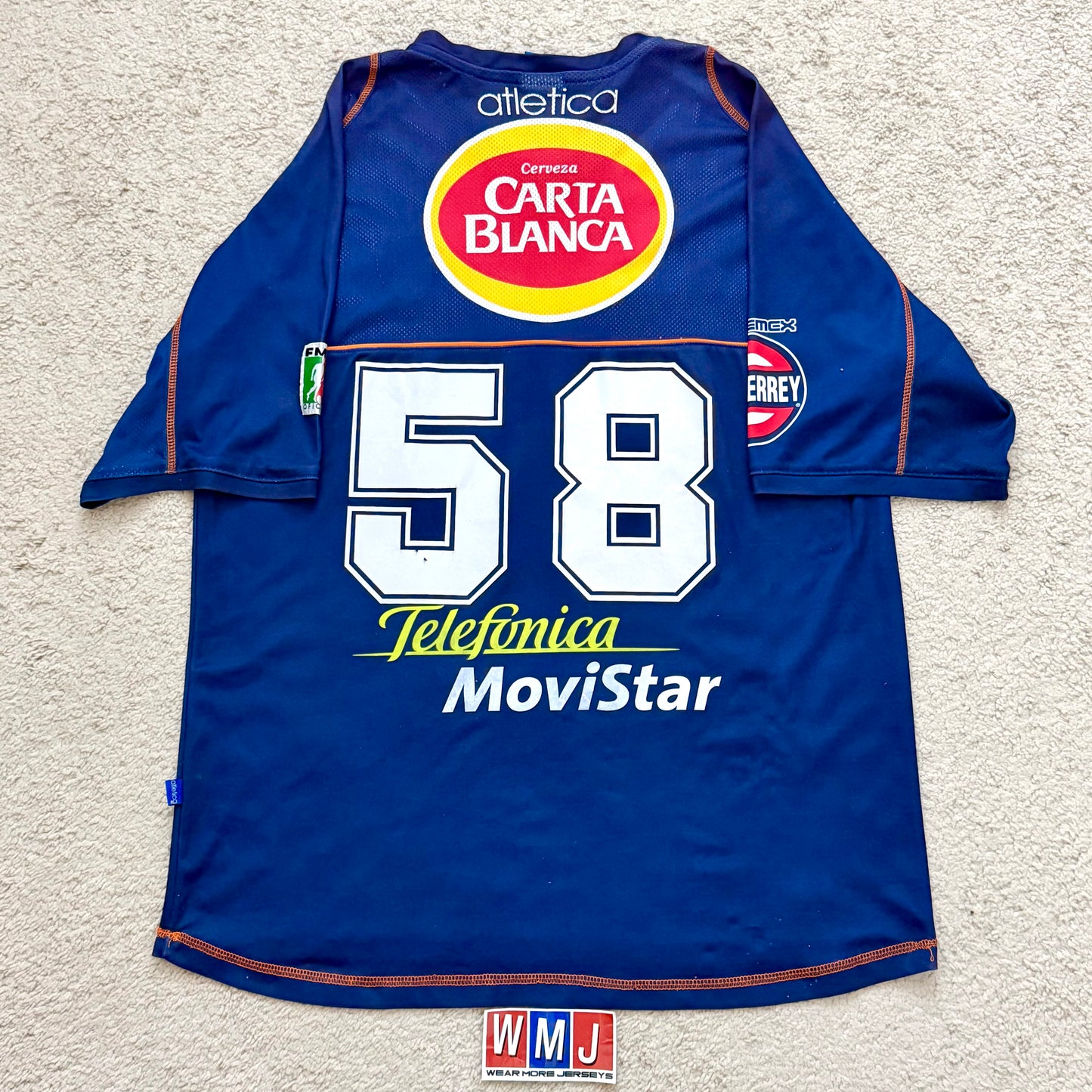 Rayados de Monterrey 2002/03 third #58 (XXL)