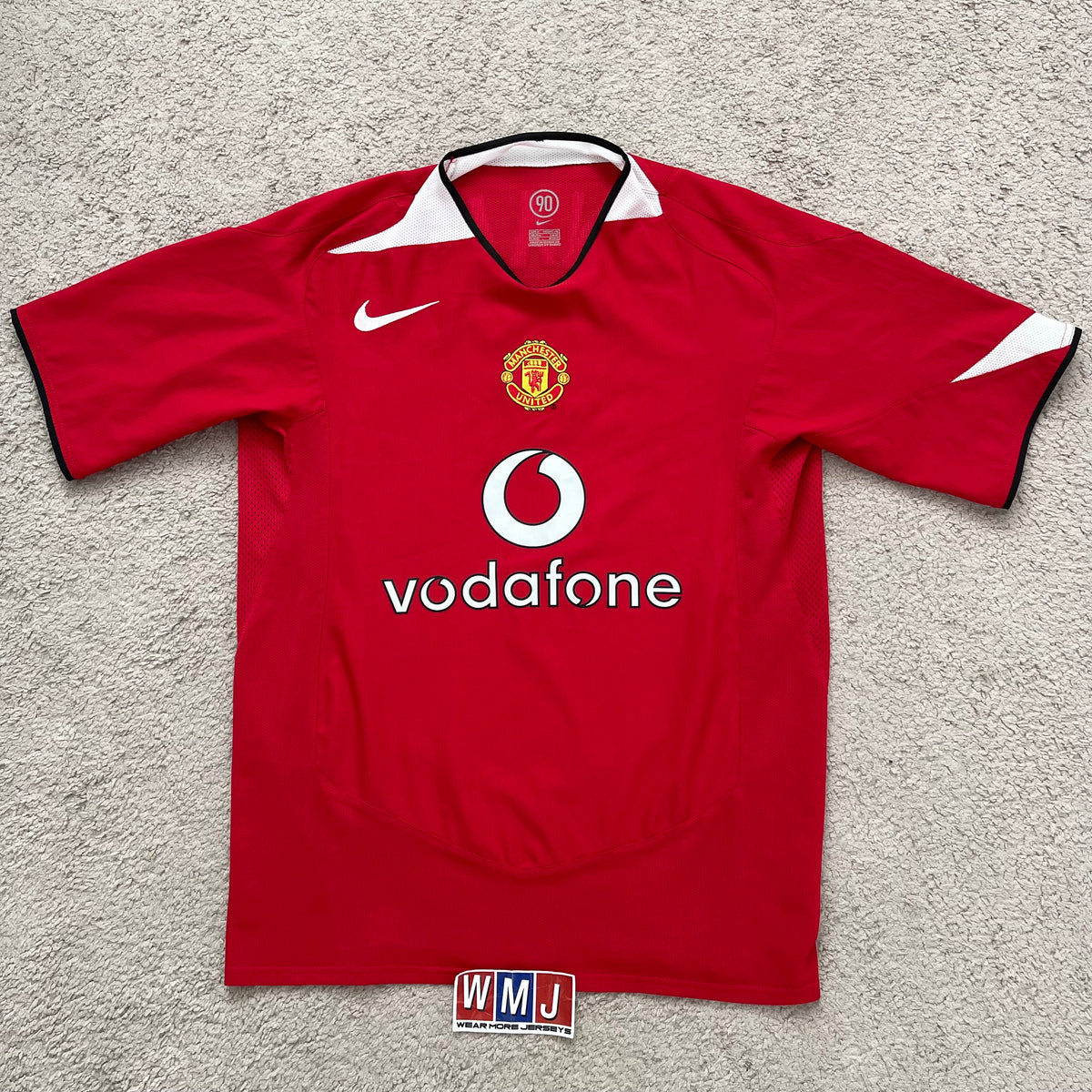 Manchester United 2004/2005/2006 home x Cristiano Ronaldo #7 (M)