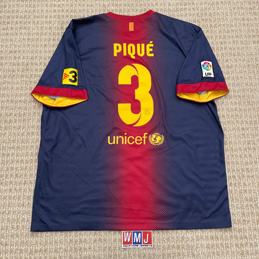 Barcelona 2012/13 home x Gerard Piqué #3 (XXL)