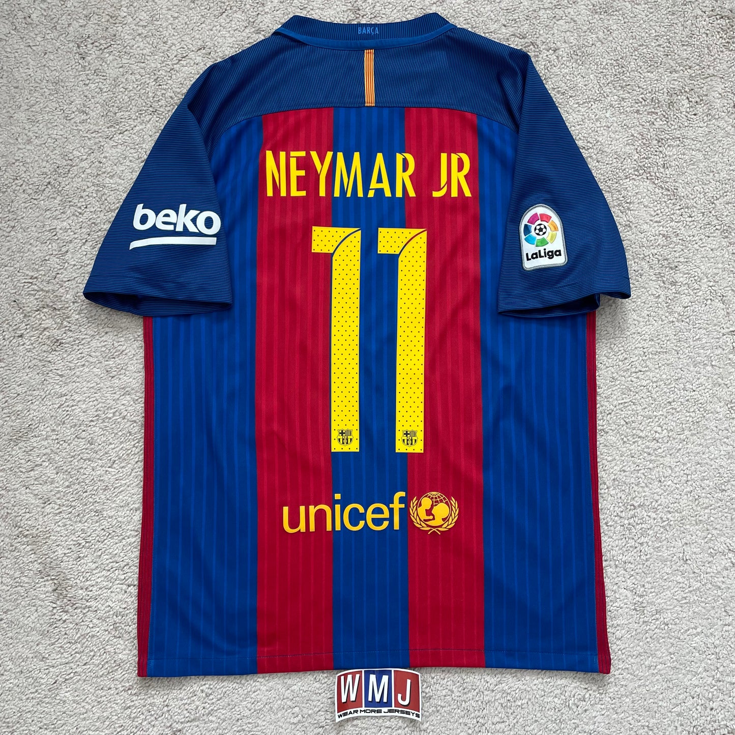 Barcelona 2016/17 home x Neymar Jr #11 (M)