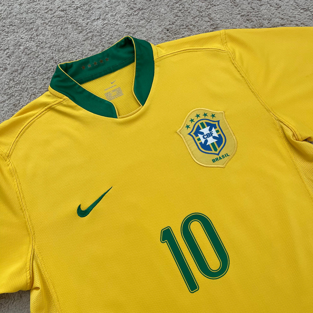 Brazil 2006 World Cup home x Ronaldinho #10 (M)