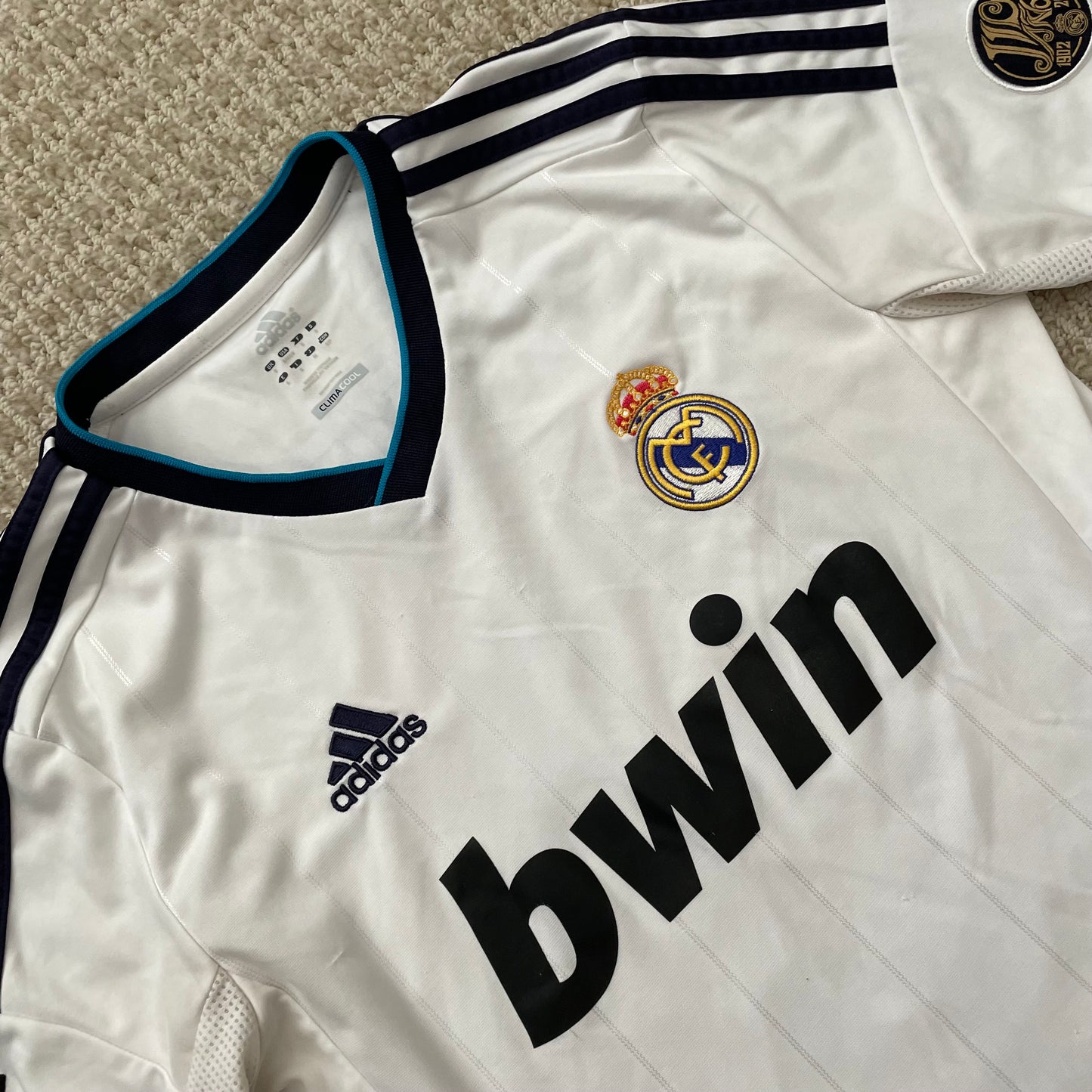 Real Madrid 2012/13 home x Karim Benzema #9 (S)