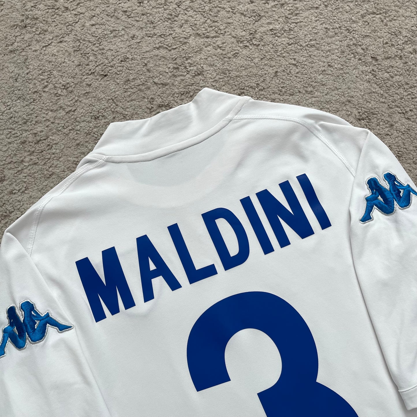 Italy 2002 World Cup away x Paolo Maldini #3 (XL - fits like M)