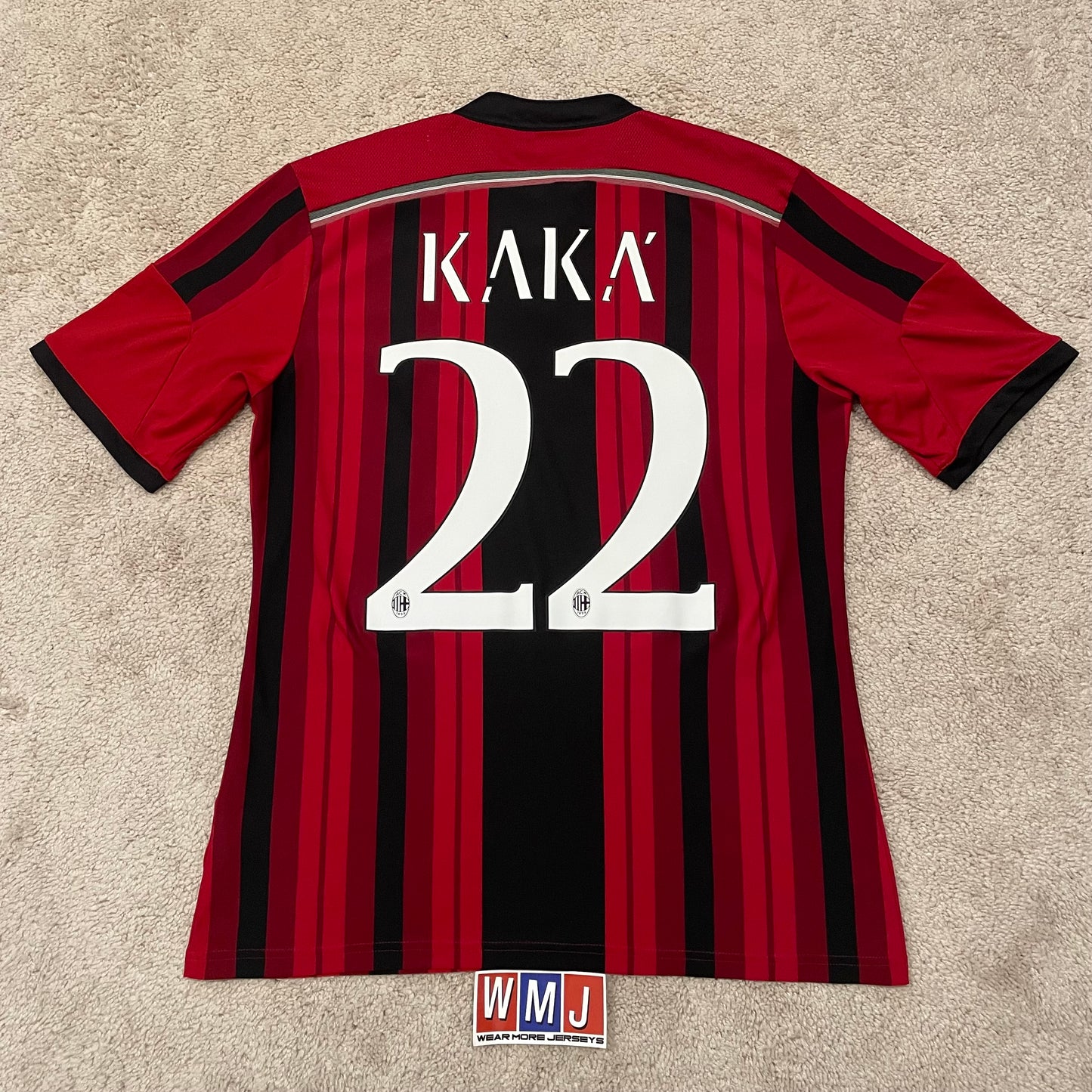 AC Milan 2014/15 home x Ricardo Kaká #22 (M)