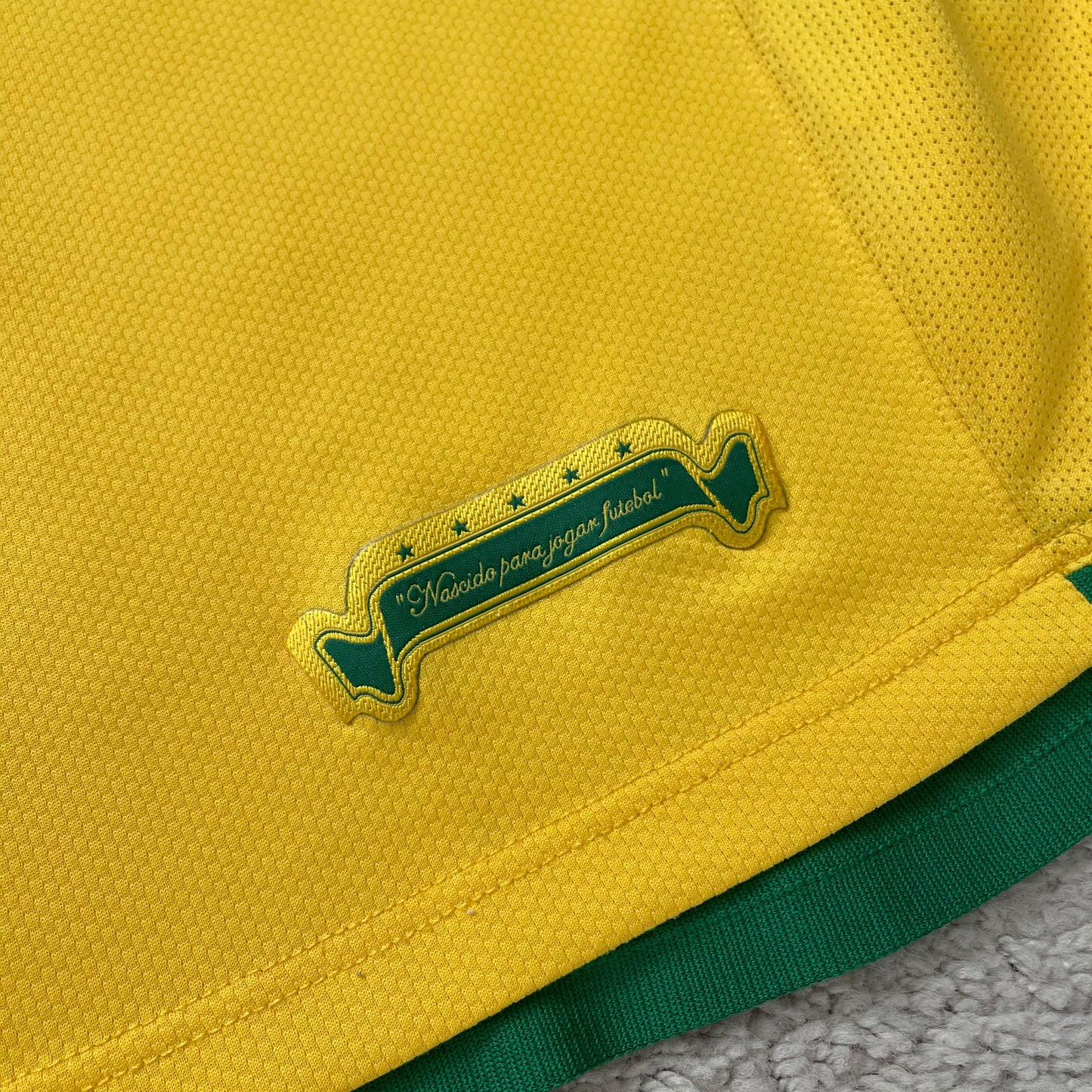 Brazil 2006 World Cup home x Ronaldinho #10 (XL)