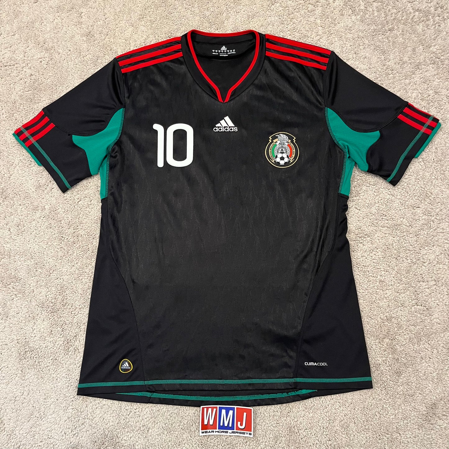 Mexico 2010 World Cup away x Cuauhtémoc Blanco #10 (L)