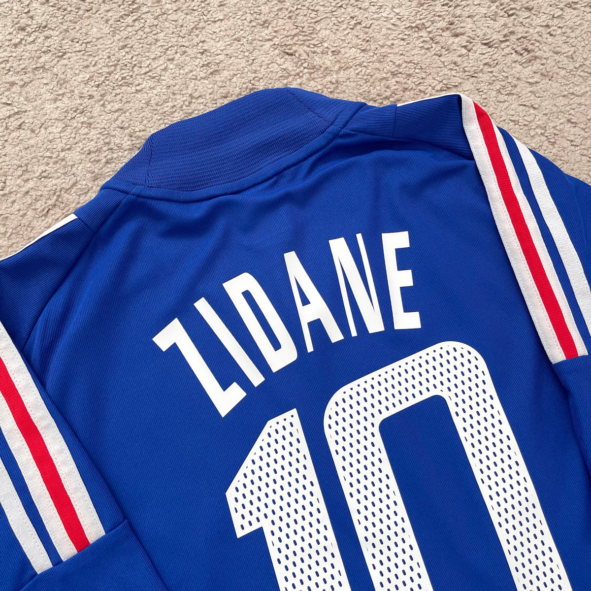 France 2002 World Cup home x Zinedine Zidane #10 (XL)