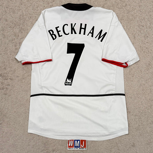 Manchester United 2002/03 away x David Beckham #7 (M)
