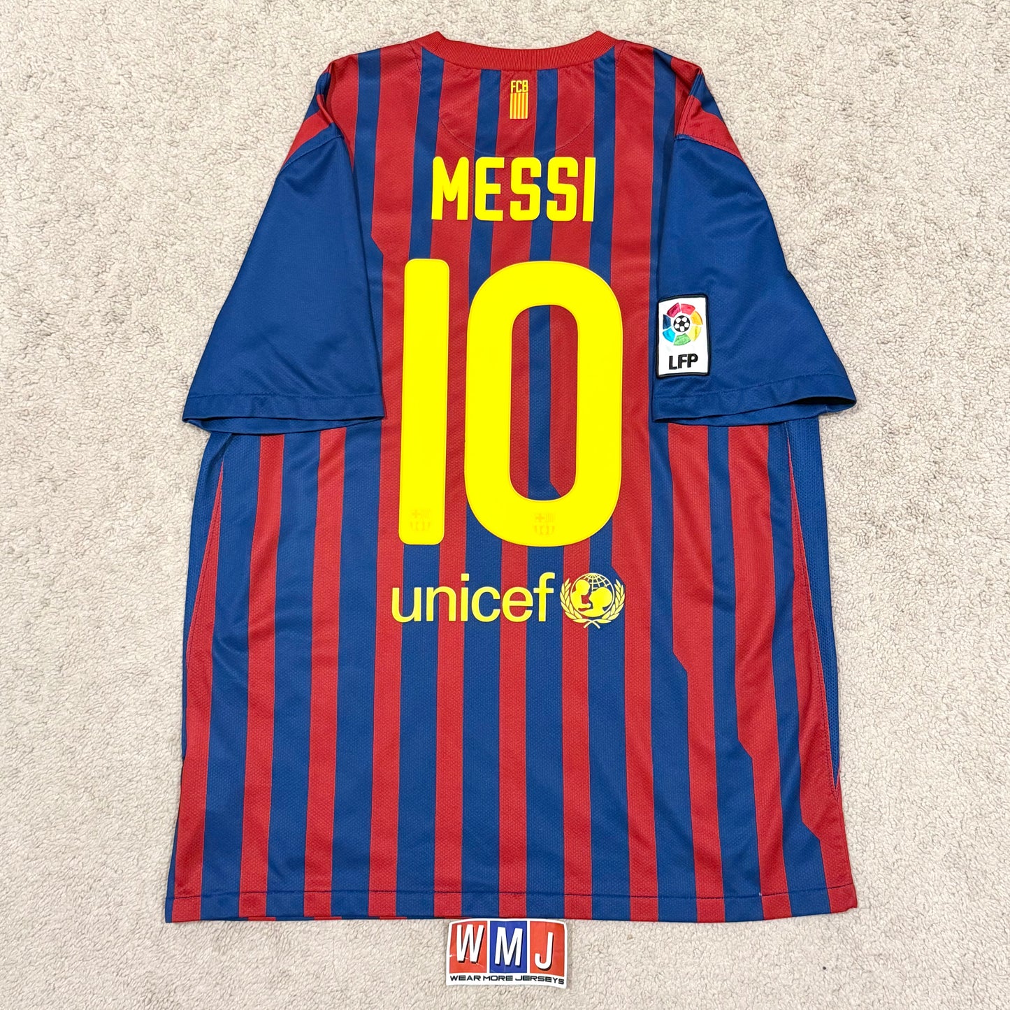 Barcelona 2011/12 home x Messi #10 (L)