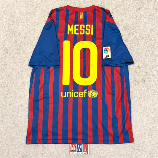 Barcelona 2011/12 home x Messi #10 (L)