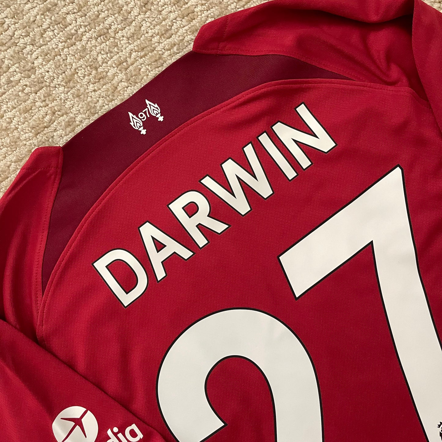 Liverpool 2022/23 home x Darwin Núñez #27 (XXL) *BRAND NEW WITH TAGS