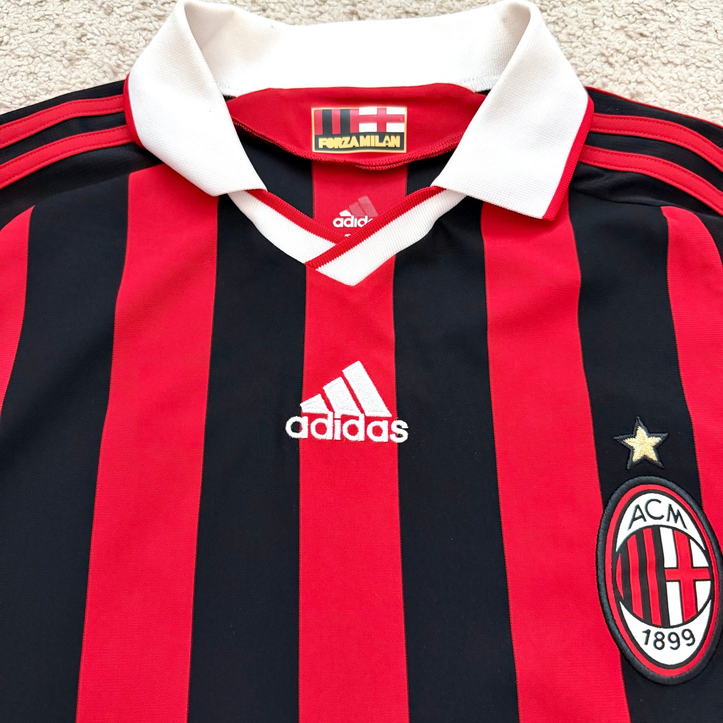 AC Milan 2009/10 home x Ronaldinho #80 (M)