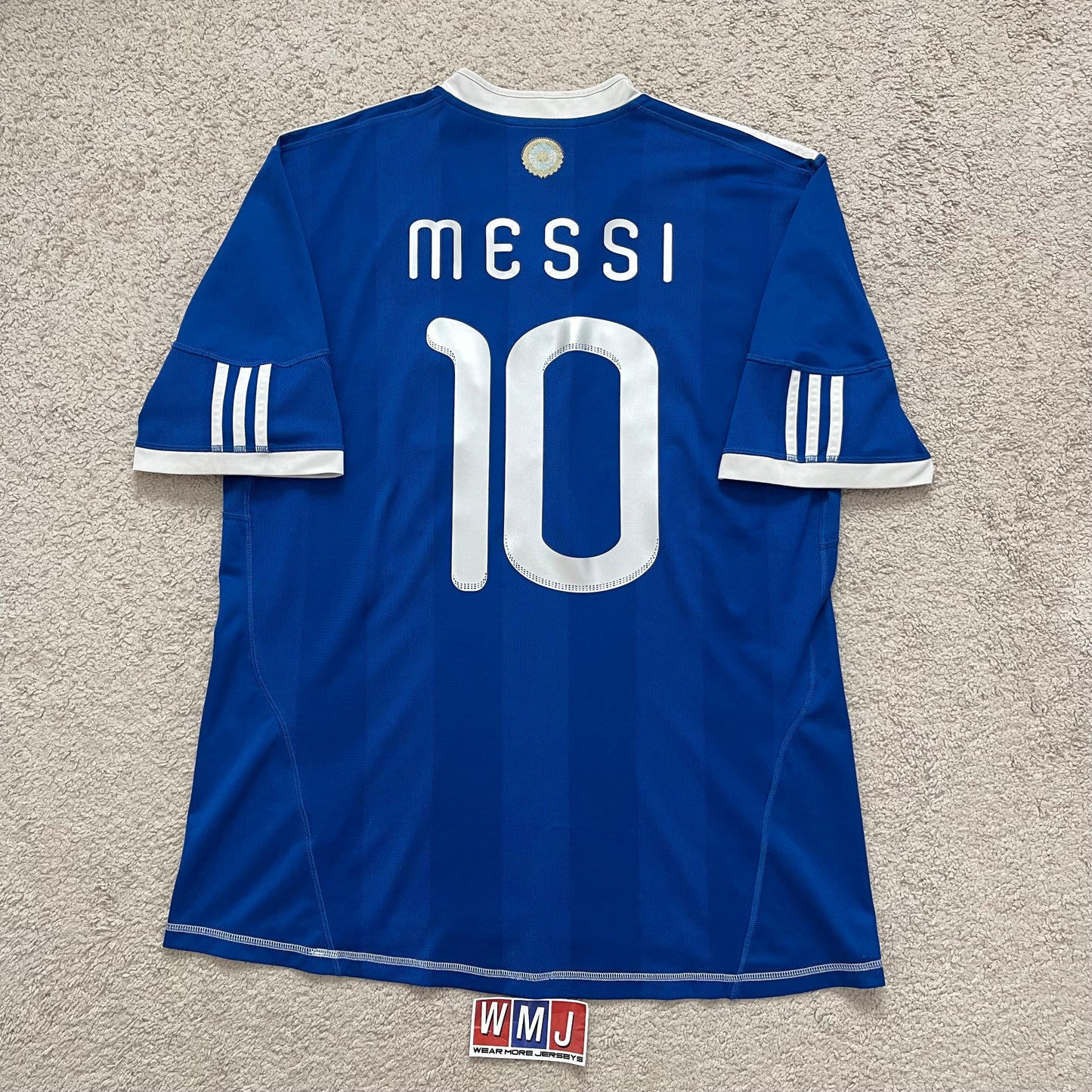 Argentina 2010 World Cup away x Messi #10 (XL)