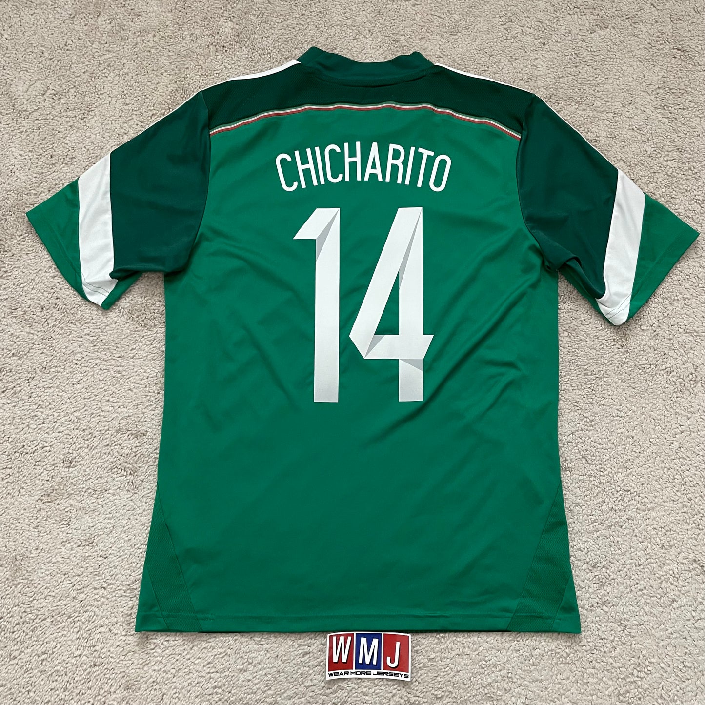 Mexico 2014 World Cup home x Chicharito Hernandez #14 (M)