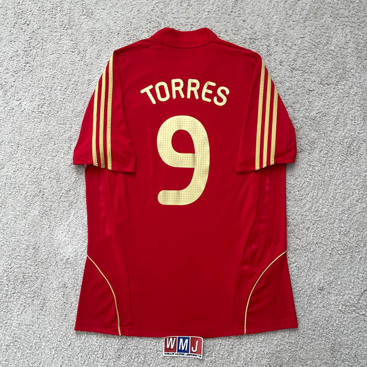 Spain 2008 EURO home x Fernando 'El Niño' Torres #9 (L)