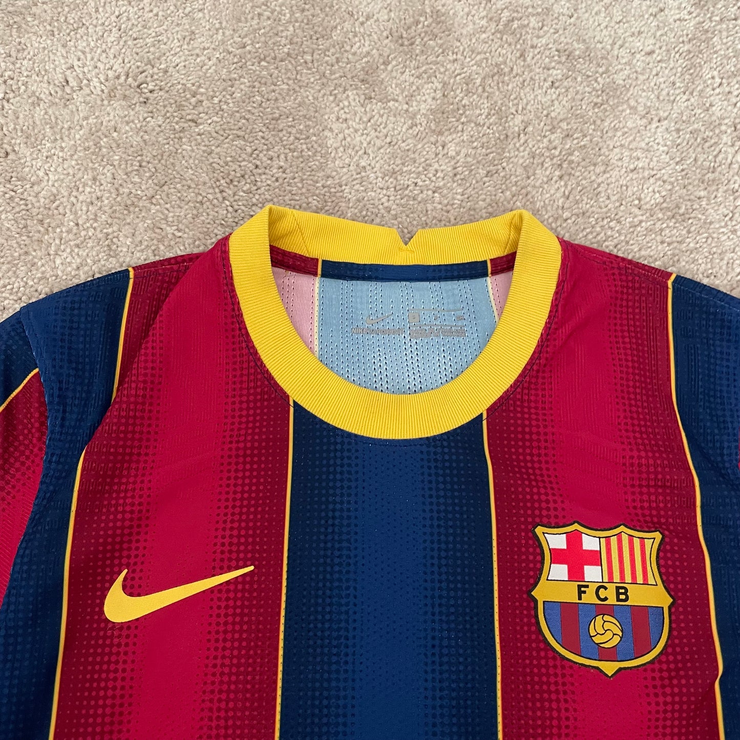 Barcelona 2020/21 home PLAYER VERSION x Messi #10 (S)