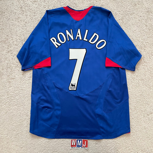 Manchester United 2005/06 away x Cristiano Ronaldo #7 (L)